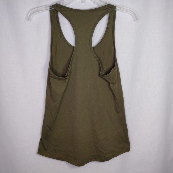 Peaceful Warrior Good Vibes Only Racerback Tank M - Picture 3 of 4